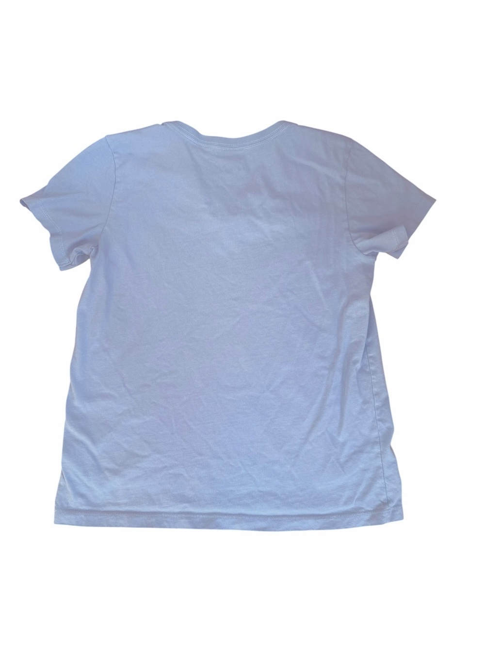 Life Is Good Small Women's Crusher Tee Light Blue Sun Water V-neck shirt cotton - Picture 4 of 5